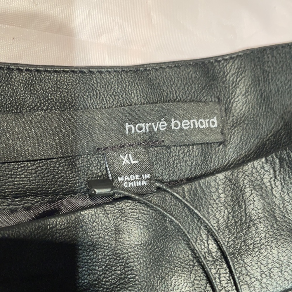 Harve' Benard faux leather women’s skirt  size.small,medium,Large,X-Large - Picture 6 of 12
